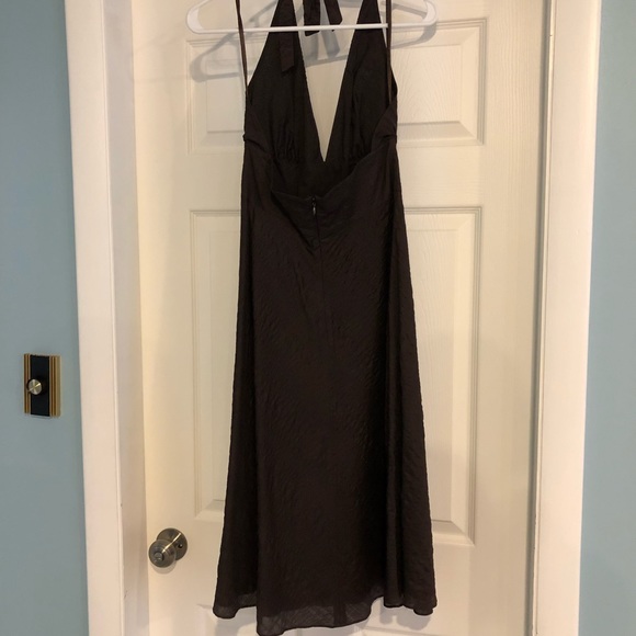 NWT brown halter dress - Picture 3 of 3